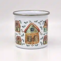 hazikos zomancozott bögre